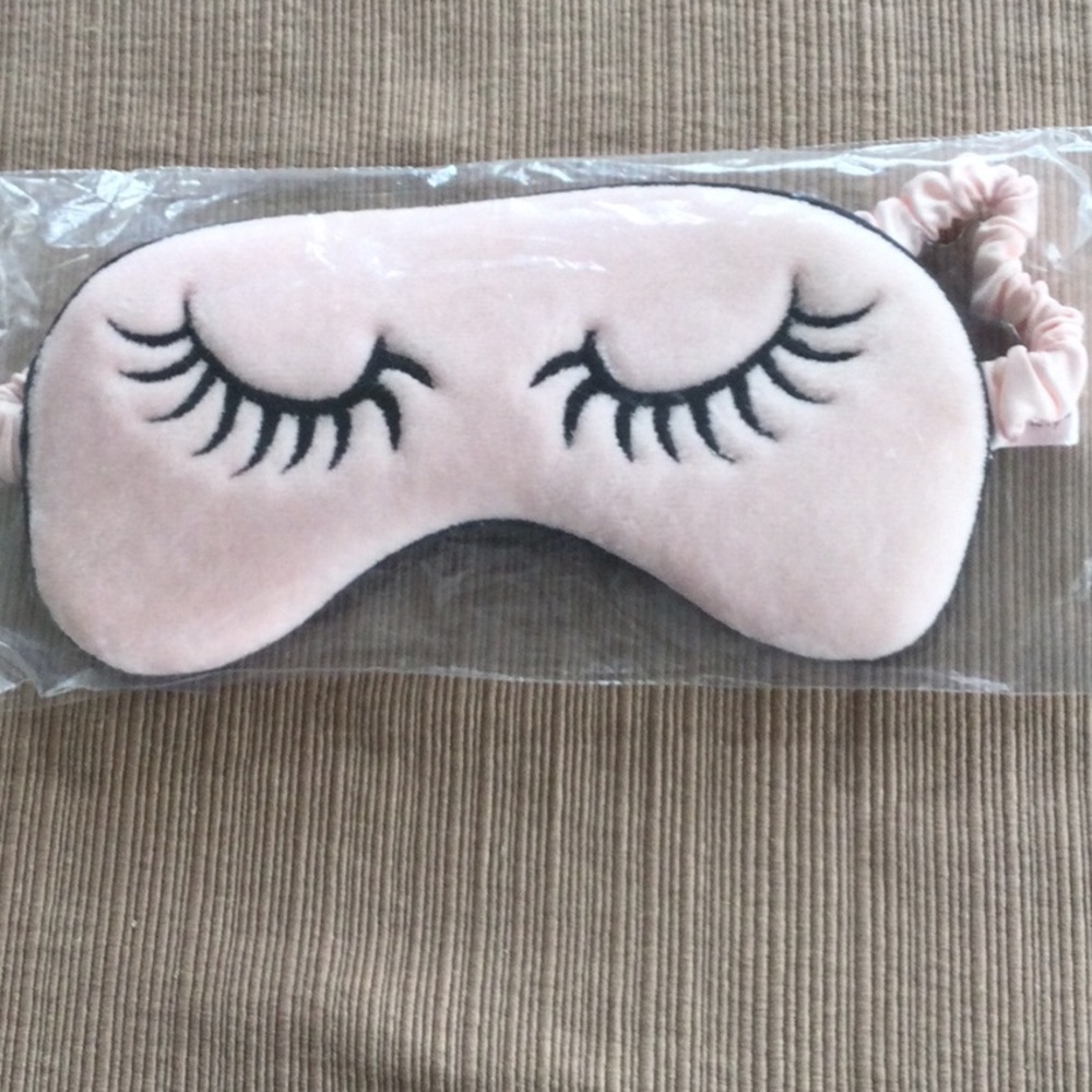 Blush Pink Eyelash Sleep Mask